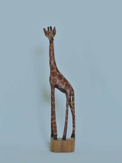 Skinny Giraffe aus Jacarandaholz